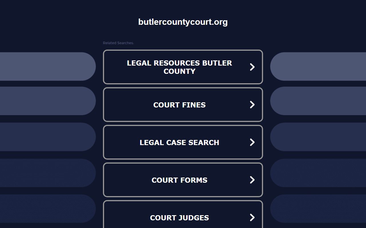 Butler County Court Hamilton civil court records