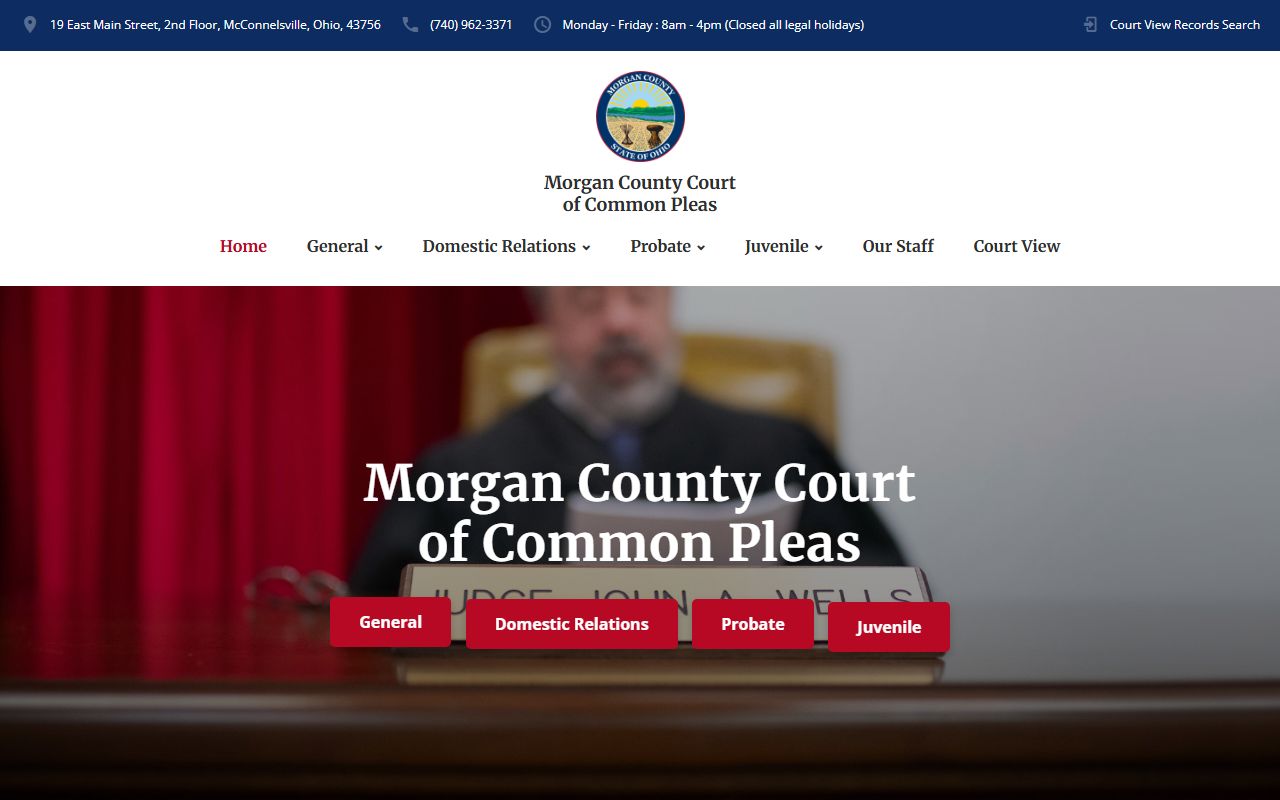 Morgan County Courts civil court records search portal